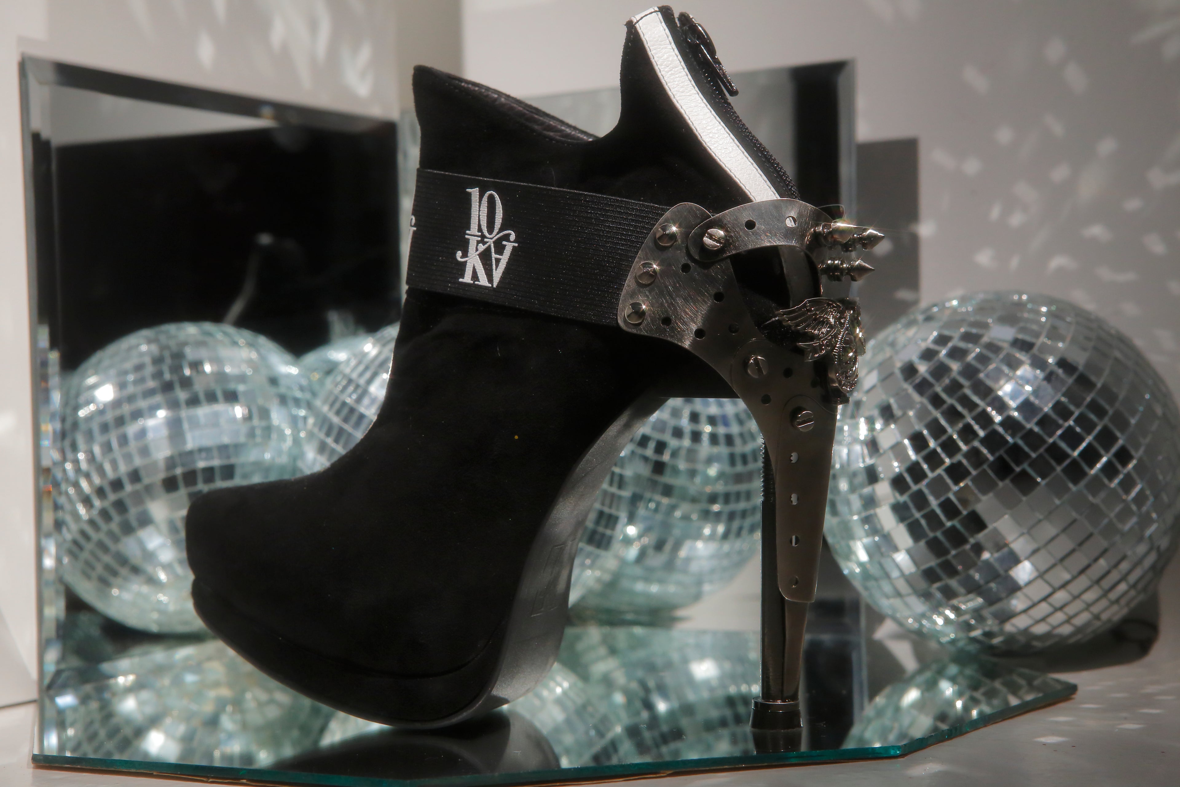 10KA “Cyber-Spine” Stiletto Boot