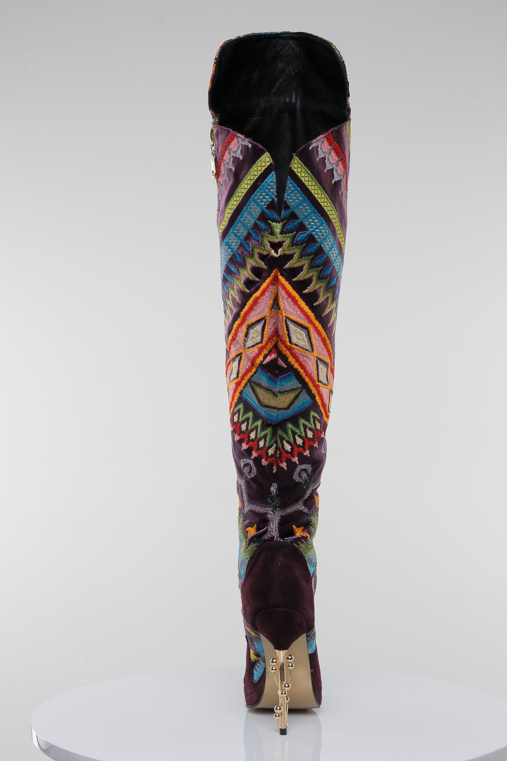 Maya Galaxy Embroidered Over-the-Knee Boot –