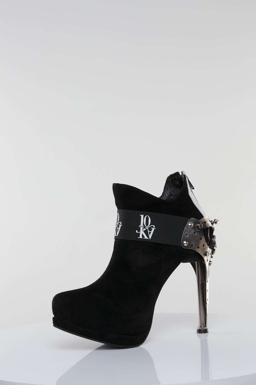 10KA “Cyber-Spine” Stiletto Boot