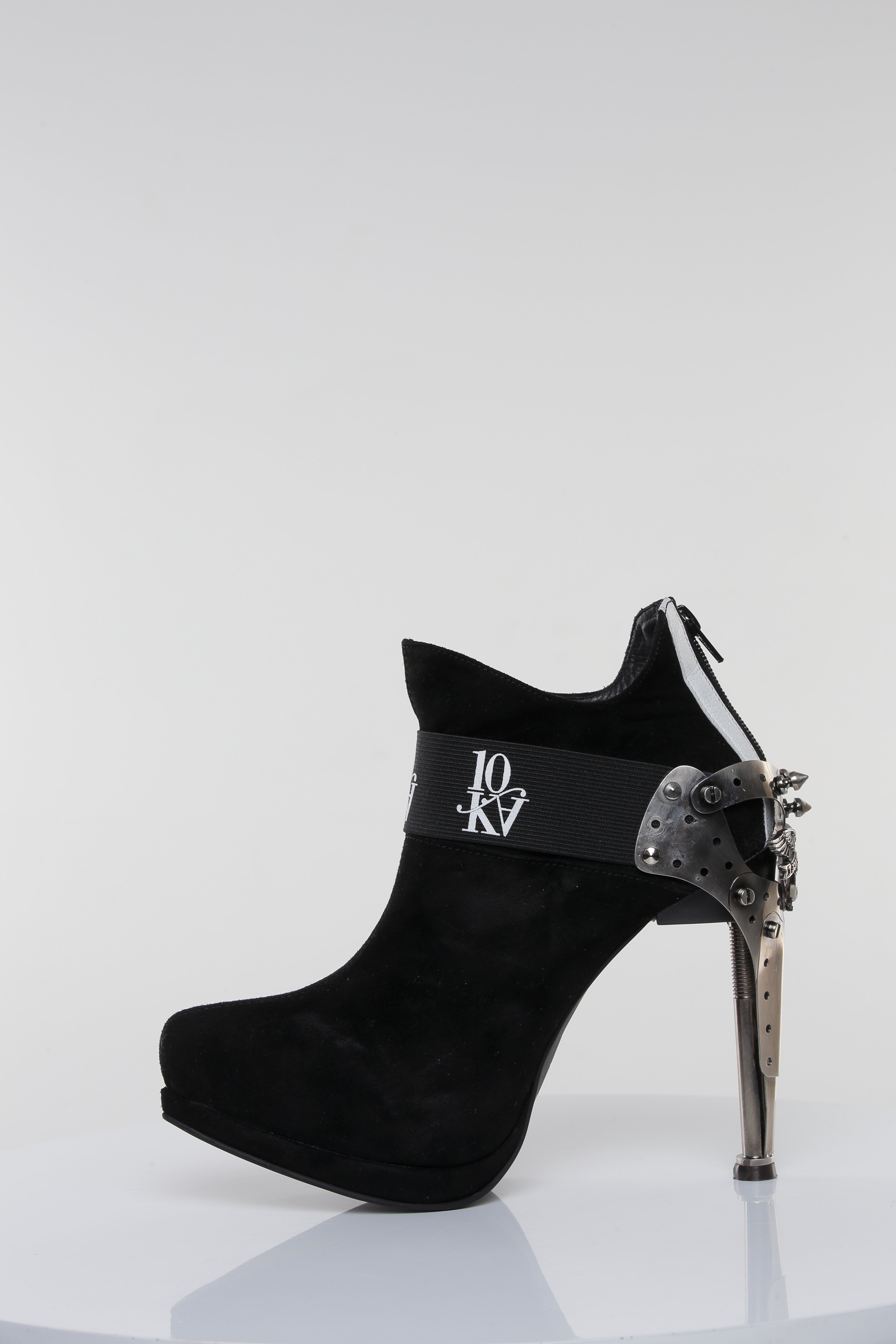 10KA “Cyber-Spine” Stiletto Boot