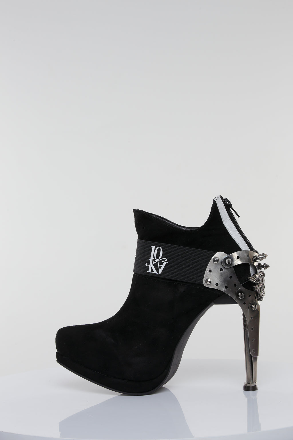 10KA “Cyber-Spine” Stiletto Boot