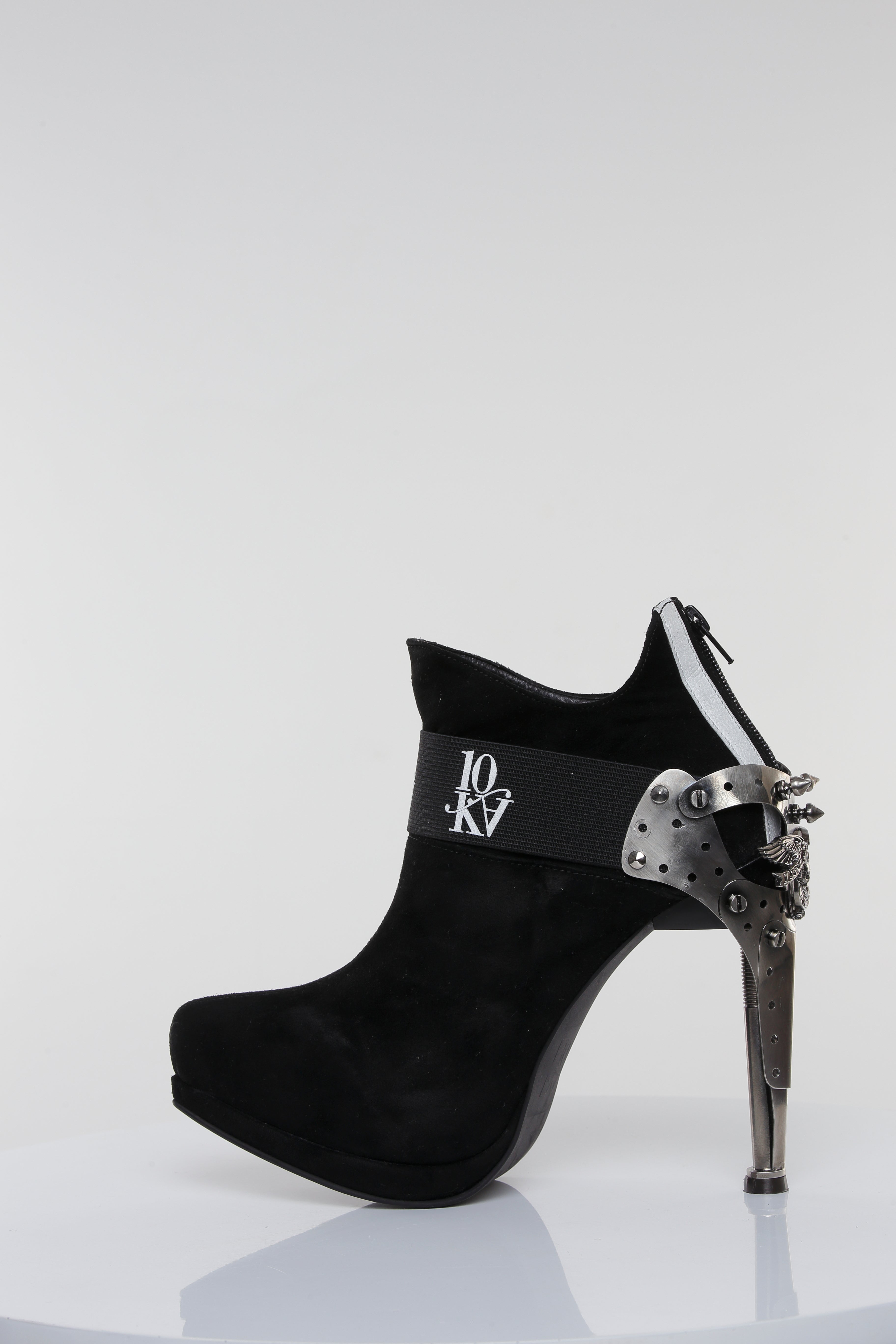 10KA “Cyber-Spine” Stiletto Boot