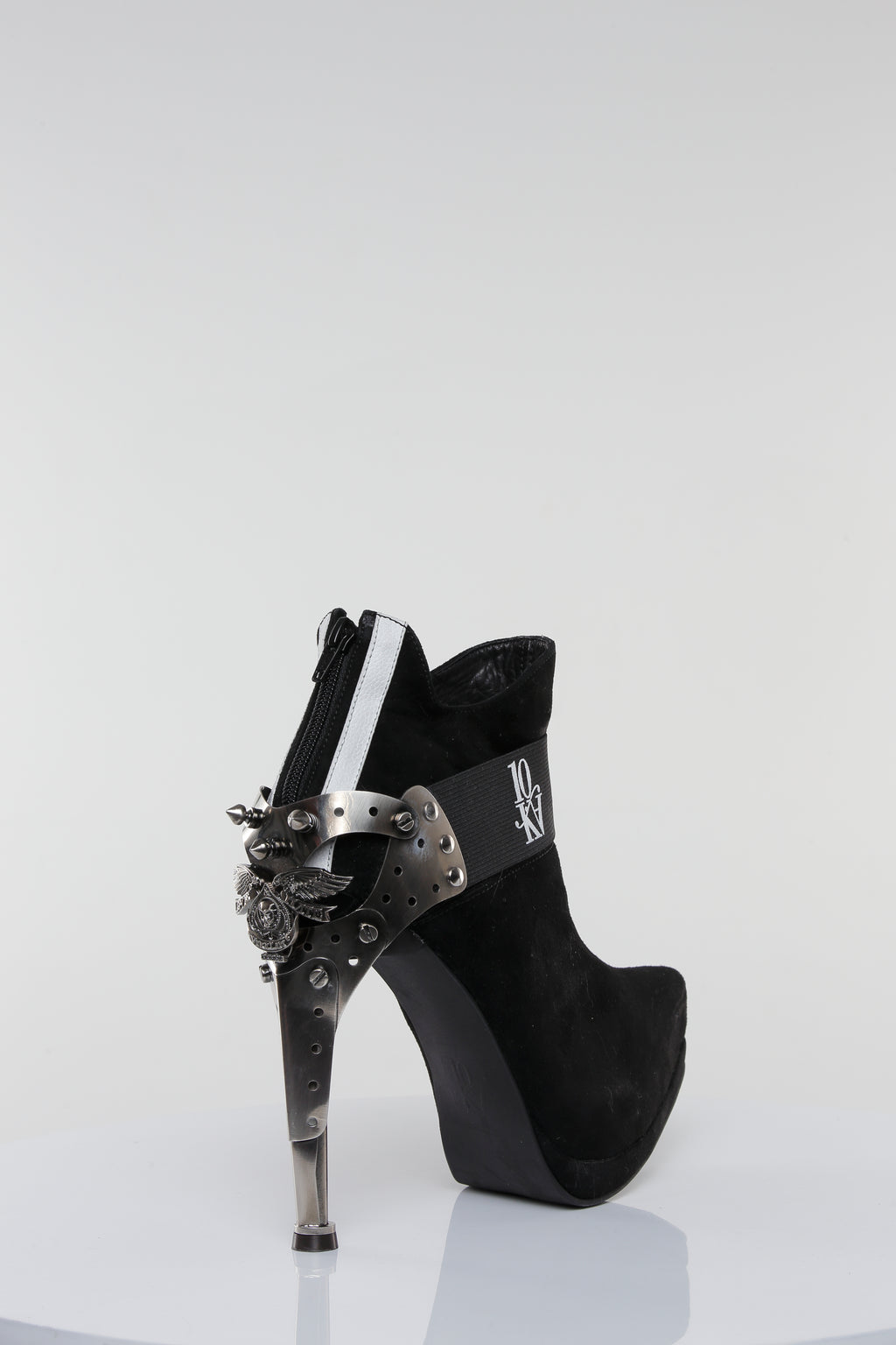 10KA “Cyber-Spine” Stiletto Boot