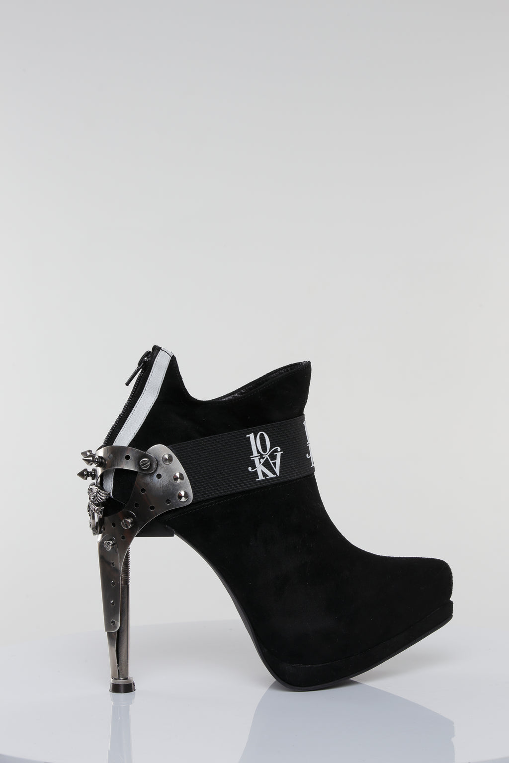 10KA “Cyber-Spine” Stiletto Boot