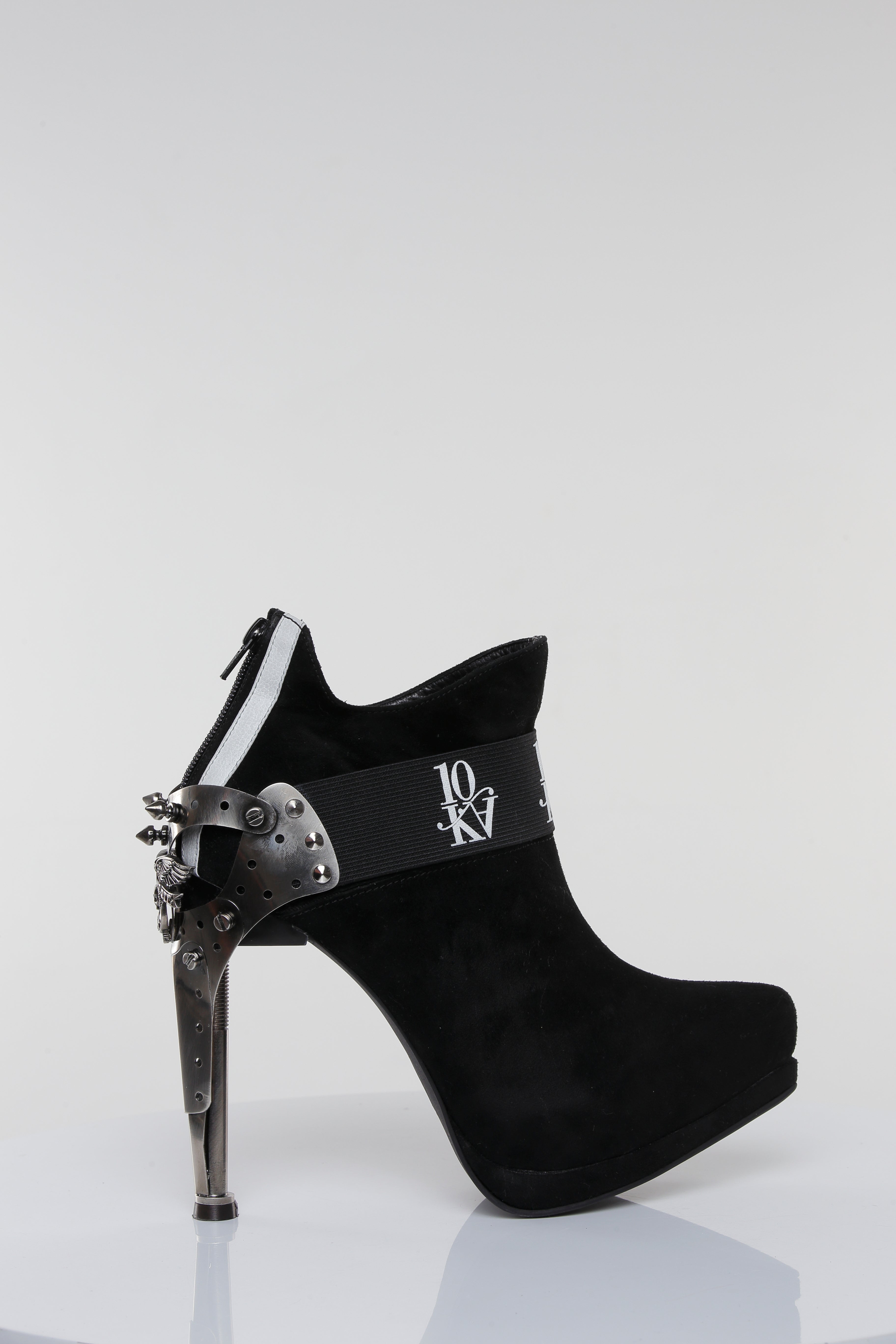 10KA “Cyber-Spine” Stiletto Boot