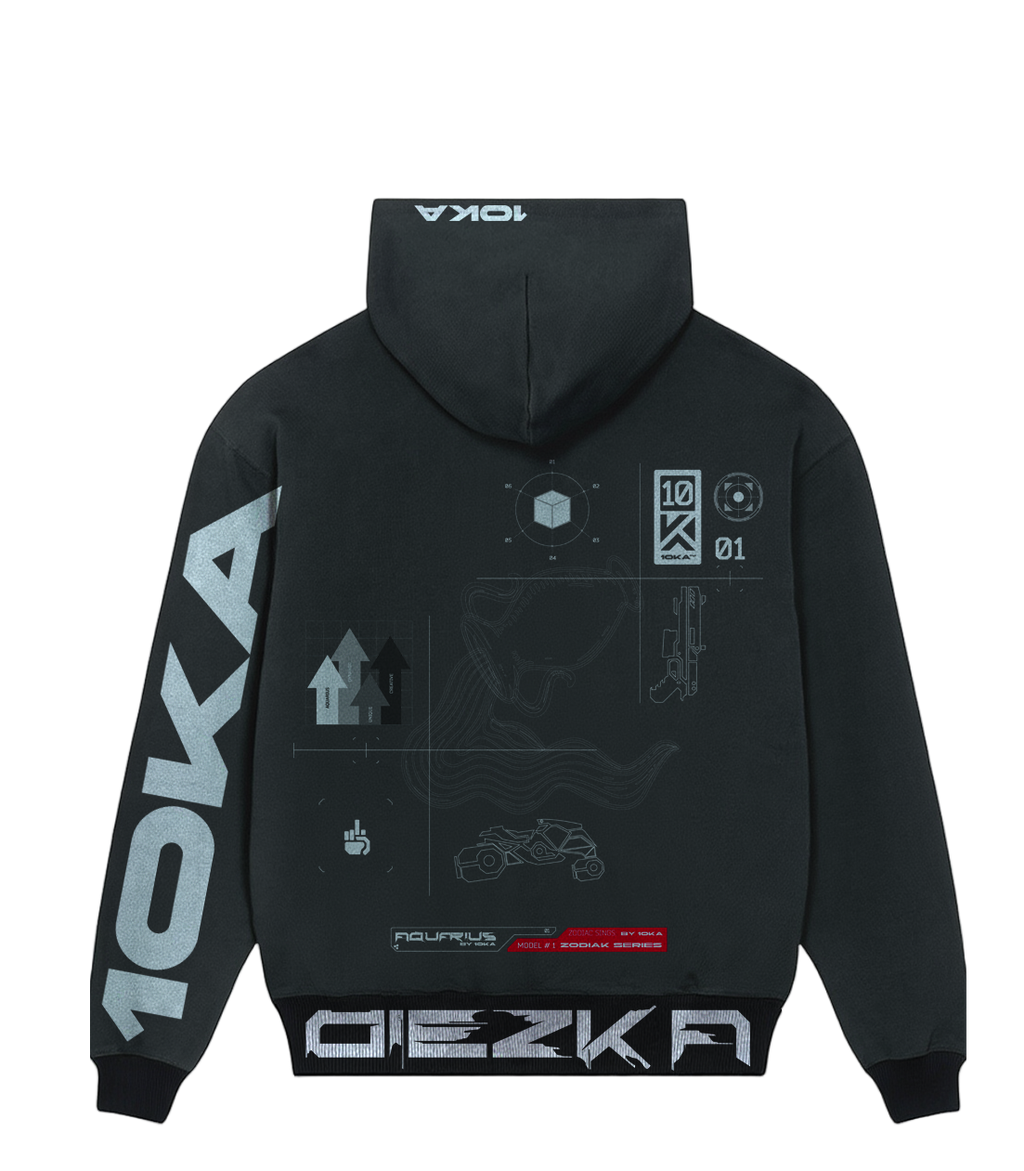 Zodiac Hoodie –AQUARIUS