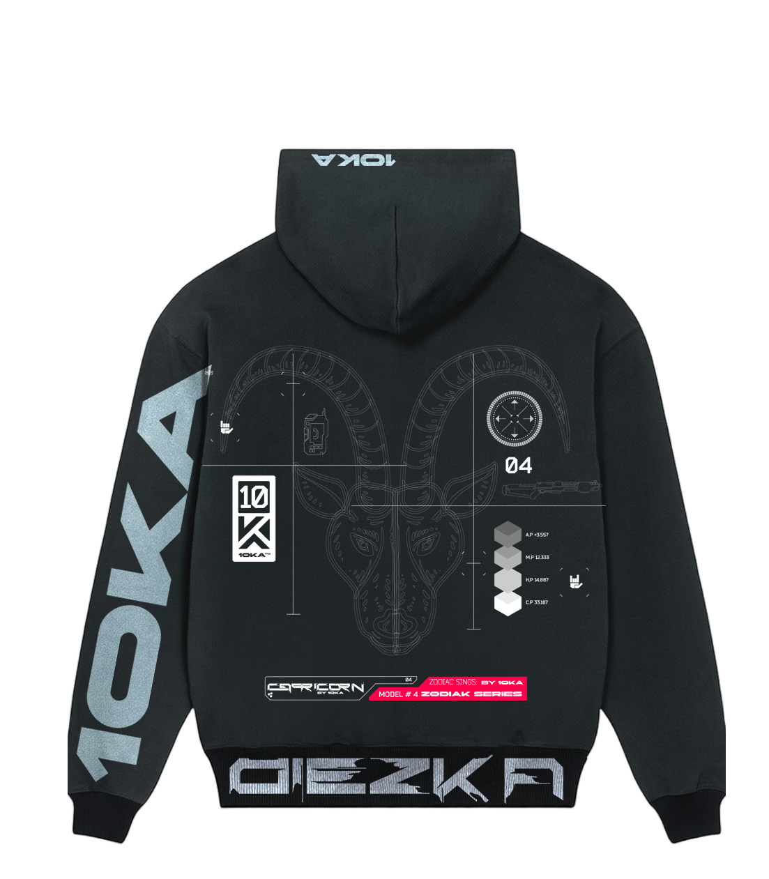 Zodiac Hoodie –CAPRICORN