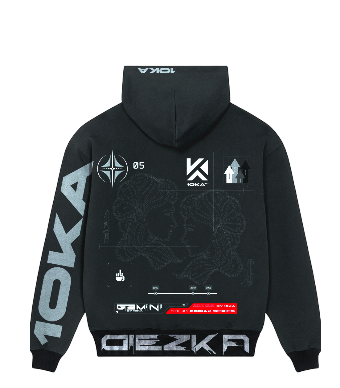 Zodiac Hoodie –GEMINI