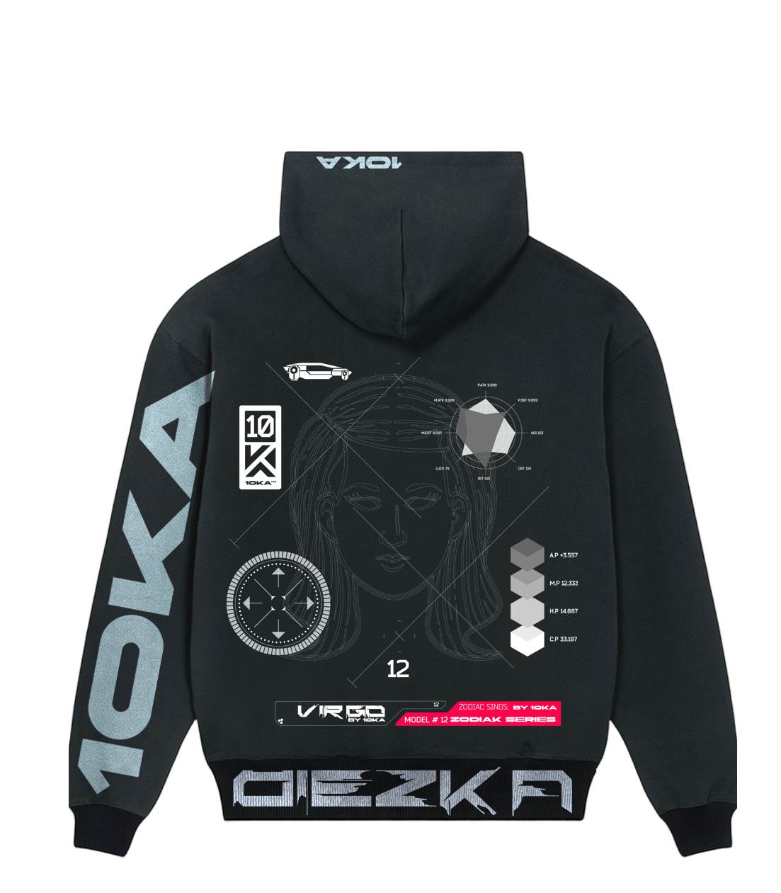 Zodiac Hoodie – VIRGO