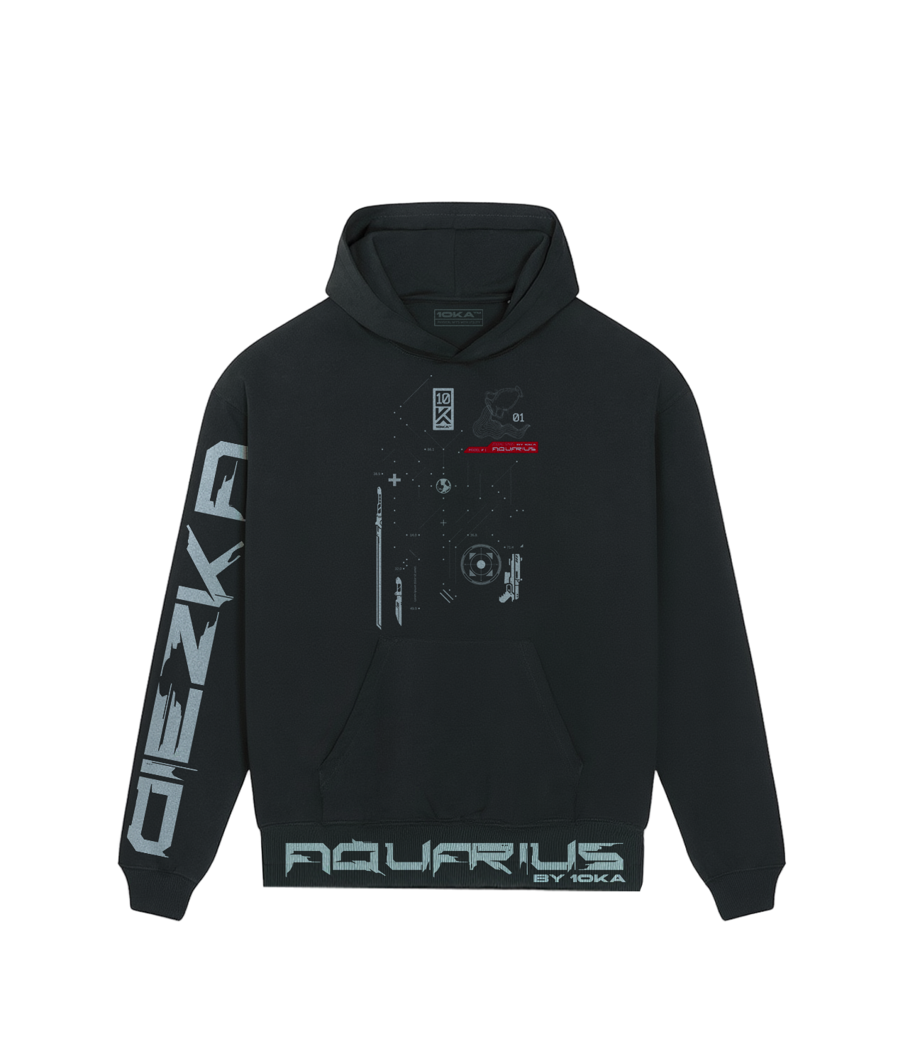 Zodiac Hoodie –AQUARIUS